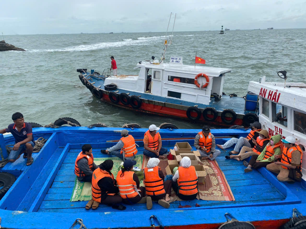 thủy táng tro cốt trên biển vũng tàu